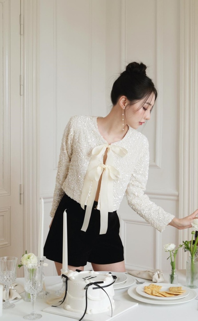 Mặc đẹp như các It Girl với cách biến tấu cùng quần shorts- Ảnh 6. Mặc đẹp như các It Girl với cách biến tấu cùng quần shorts- Ảnh 6.