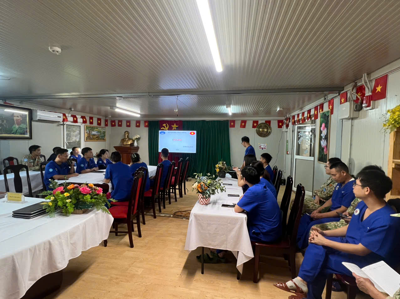 Bệnh viện dã chiến Việt Nam với cuộc chiến chống dịch tả tại Nam Sudan- Ảnh 2. Bệnh viện dã chiến Việt Nam với cuộc chiến chống dịch tả tại Nam Sudan- Ảnh 2.