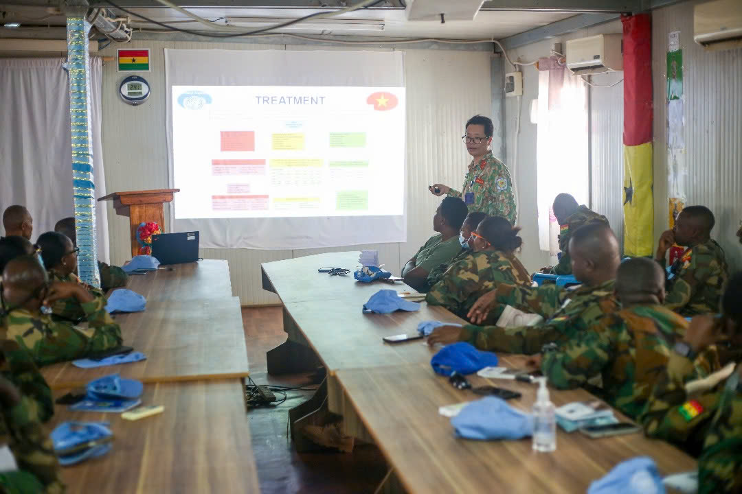 Bệnh viện dã chiến Việt Nam với cuộc chiến chống dịch tả tại Nam Sudan- Ảnh 3. Bệnh viện dã chiến Việt Nam với cuộc chiến chống dịch tả tại Nam Sudan- Ảnh 3.