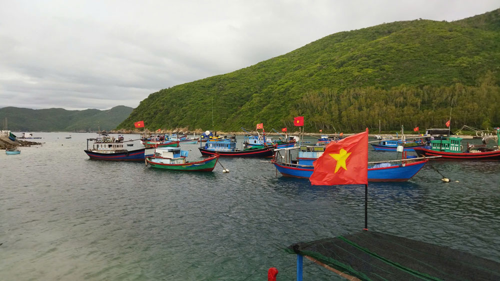 Một góc nhỏ bình yên trên đảo Bích Đầm Một góc nhỏ bình yên trên đảo Bích Đầm
