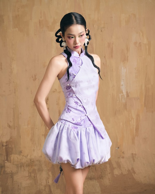 Khoe sắc đón xuân với loạt gam màu pastel ‘không đụng hàng’- Ảnh 7. Khoe sắc đón xuân với loạt gam màu pastel ‘không đụng hàng’- Ảnh 7.