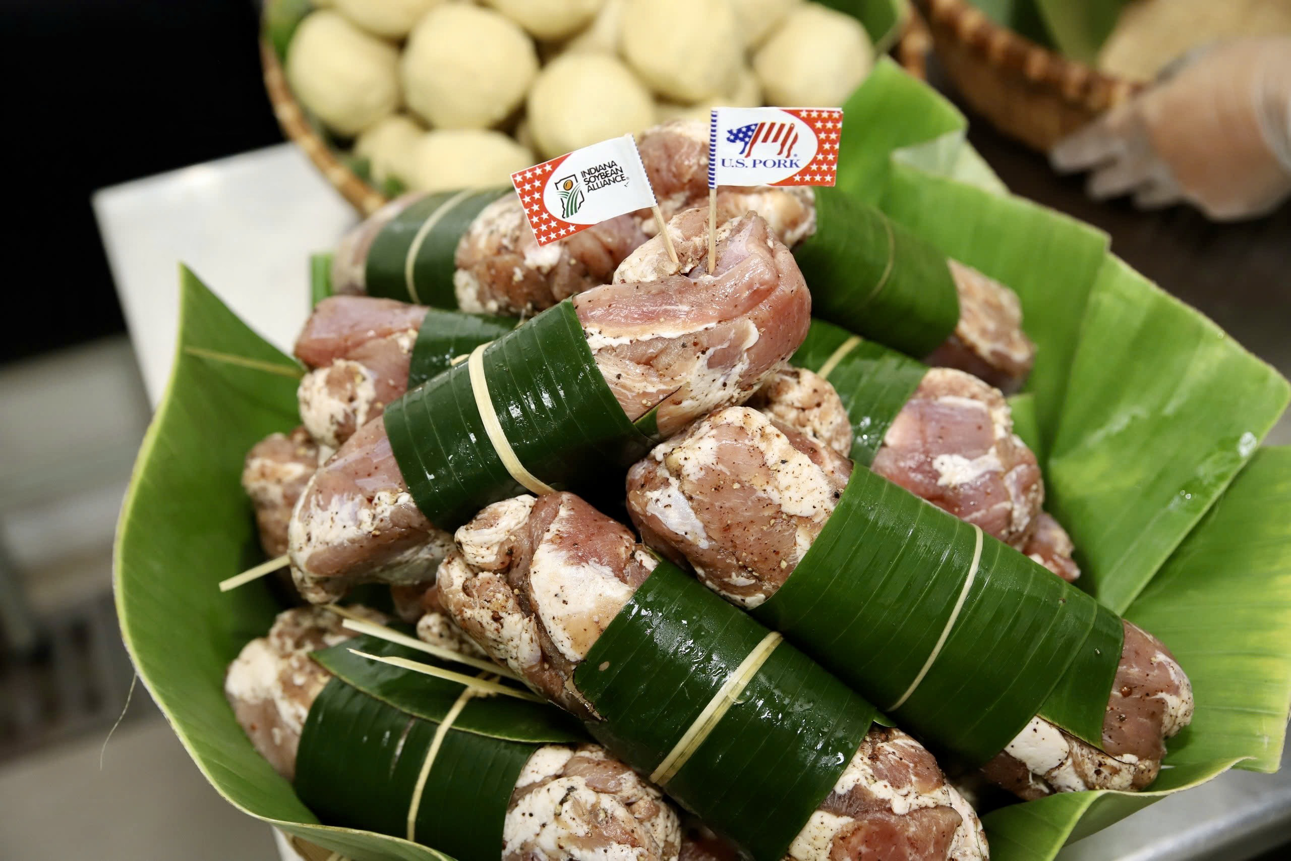 Hội thi Gói bánh cổ truyền Hội thi Gói bánh cổ truyền