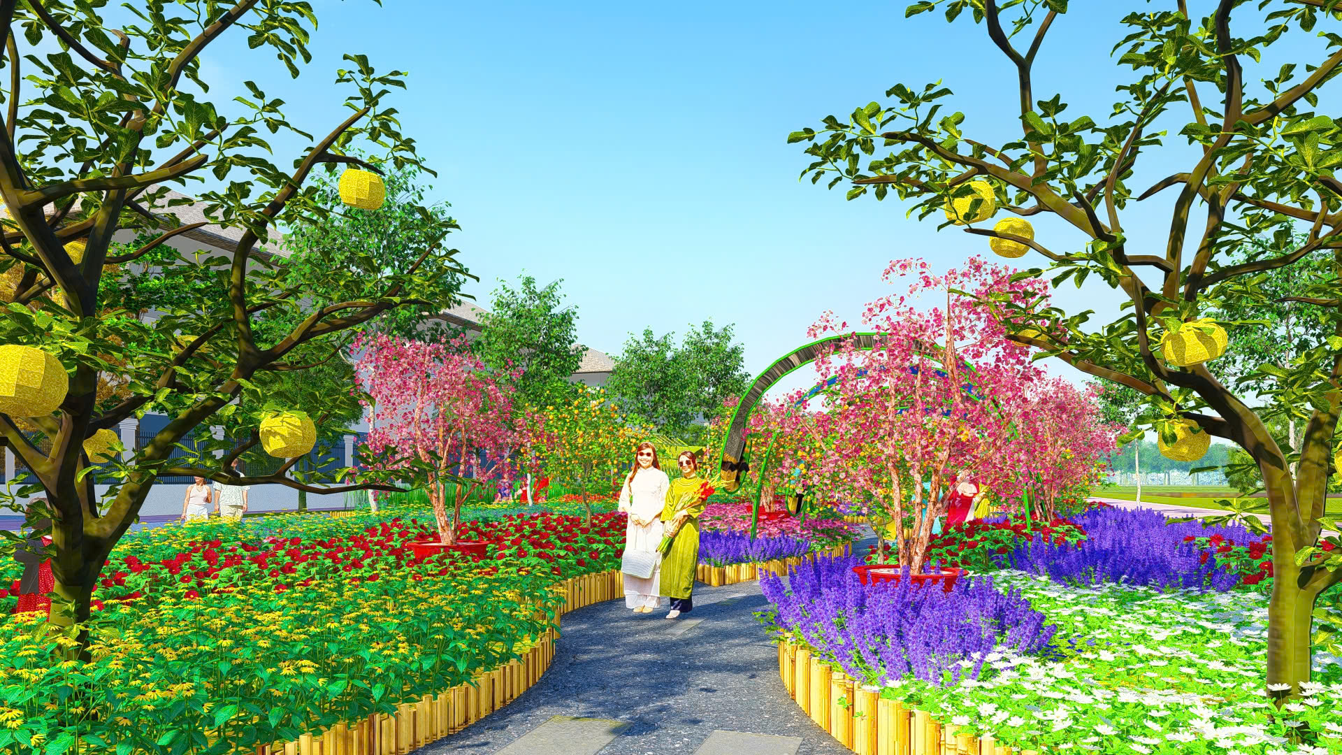 Lắng nghe thanh âm Tết Việt tại đường hoa Home Hanoi Xuan 2025 - Ảnh 3. Lắng nghe thanh âm Tết Việt tại đường hoa Home Hanoi Xuan 2025 - Ảnh 3.