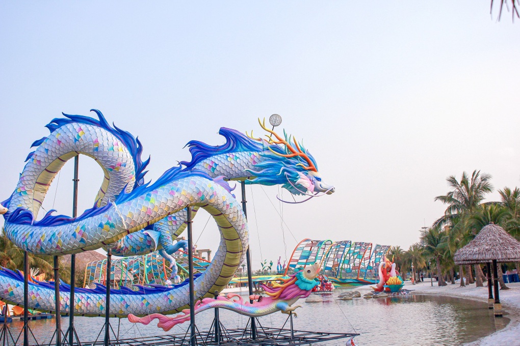 Những điểm độc đáo của dàn đèn lồng thần thú tại Ocean City - 2 Những điểm độc đáo của dàn đèn lồng thần thú tại Ocean City - 2