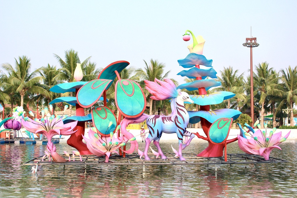 Những điểm độc đáo của dàn đèn lồng thần thú tại Ocean City - 3 Những điểm độc đáo của dàn đèn lồng thần thú tại Ocean City - 3