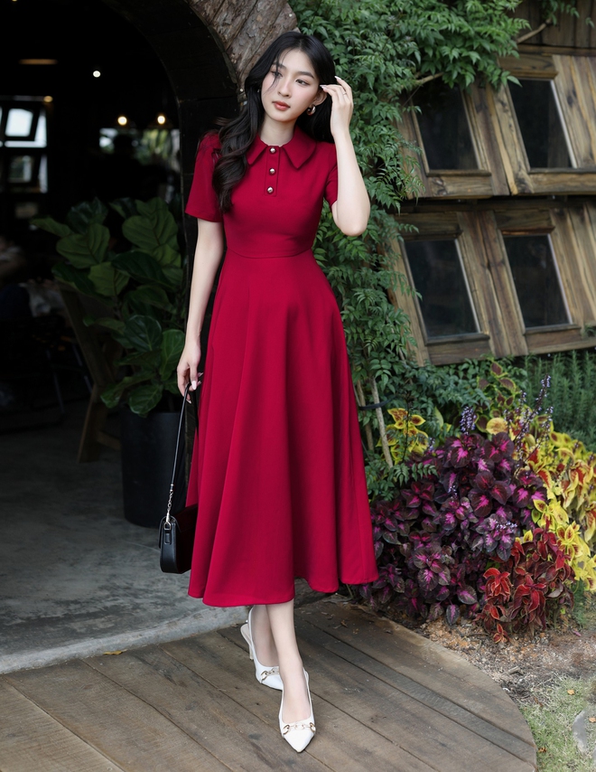 Váy sơ mi, ý tưởng mặc giản đơn nhưng linh hoạt đẹp không tì vết- Ảnh 5. Váy sơ mi, ý tưởng mặc giản đơn nhưng linh hoạt đẹp không tì vết- Ảnh 5.