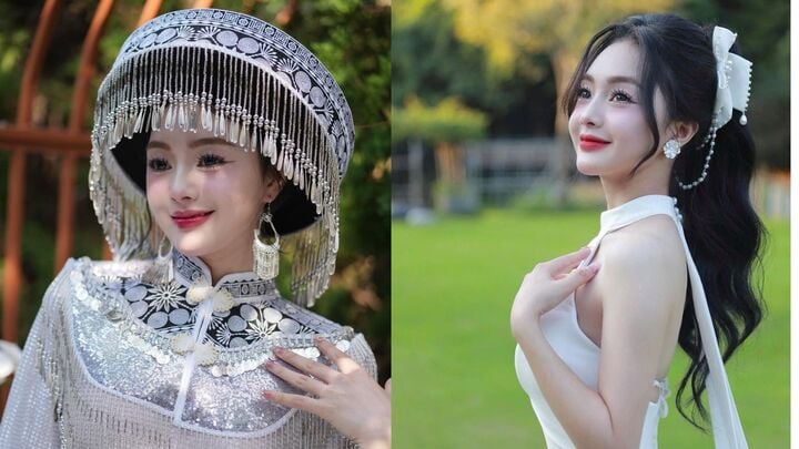 Ảnh cưới cô dâu Nùng xinh đẹp và chú rể Mông 'tổng tài' gây sốt mạng - Ảnh 4. Ảnh cưới cô dâu Nùng xinh đẹp và chú rể Mông 'tổng tài' gây sốt mạng - Ảnh 4.