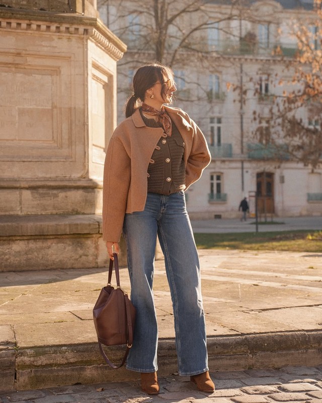 Quần jeans ống đứng là xu hướng thời trang đường phố đẹp nhất mùa này- Ảnh 2. Quần jeans ống đứng là xu hướng thời trang đường phố đẹp nhất mùa này- Ảnh 2.