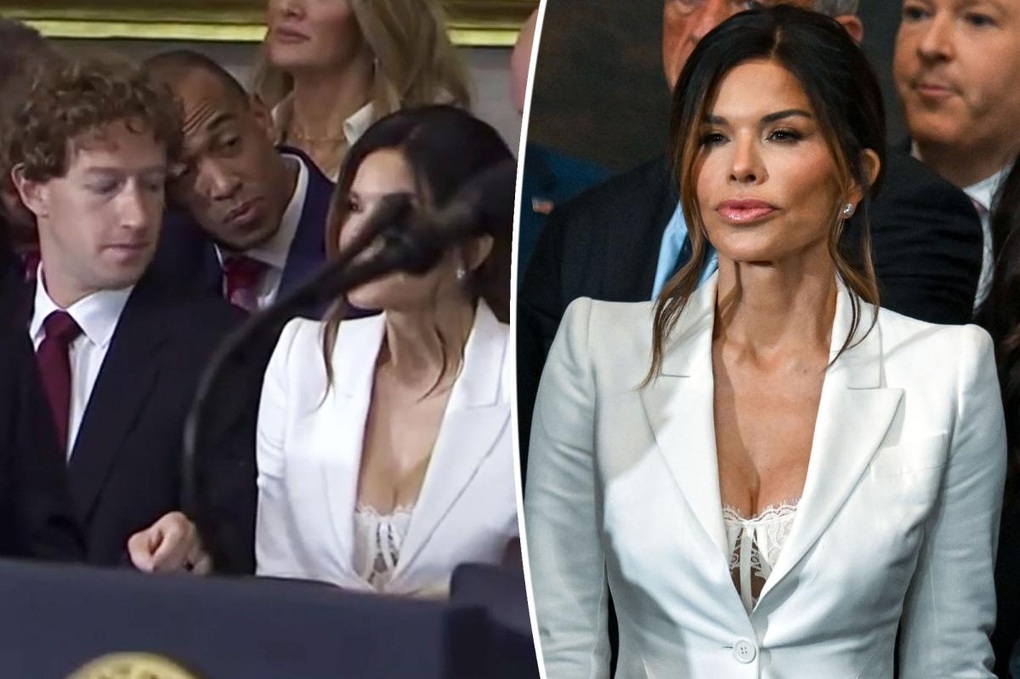 Bạn gái tỷ phú Jeff Bezos mặc gợi cảm trong lễ nhậm chức của ông Trump - 2 Bạn gái tỷ phú Jeff Bezos mặc gợi cảm trong lễ nhậm chức của ông Trump - 2