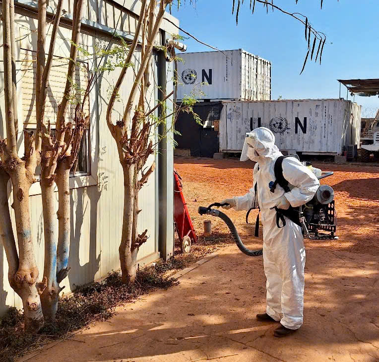 Bệnh viện dã chiến Việt Nam với cuộc chiến chống dịch tả tại Nam Sudan- Ảnh 1. Bệnh viện dã chiến Việt Nam với cuộc chiến chống dịch tả tại Nam Sudan- Ảnh 1.