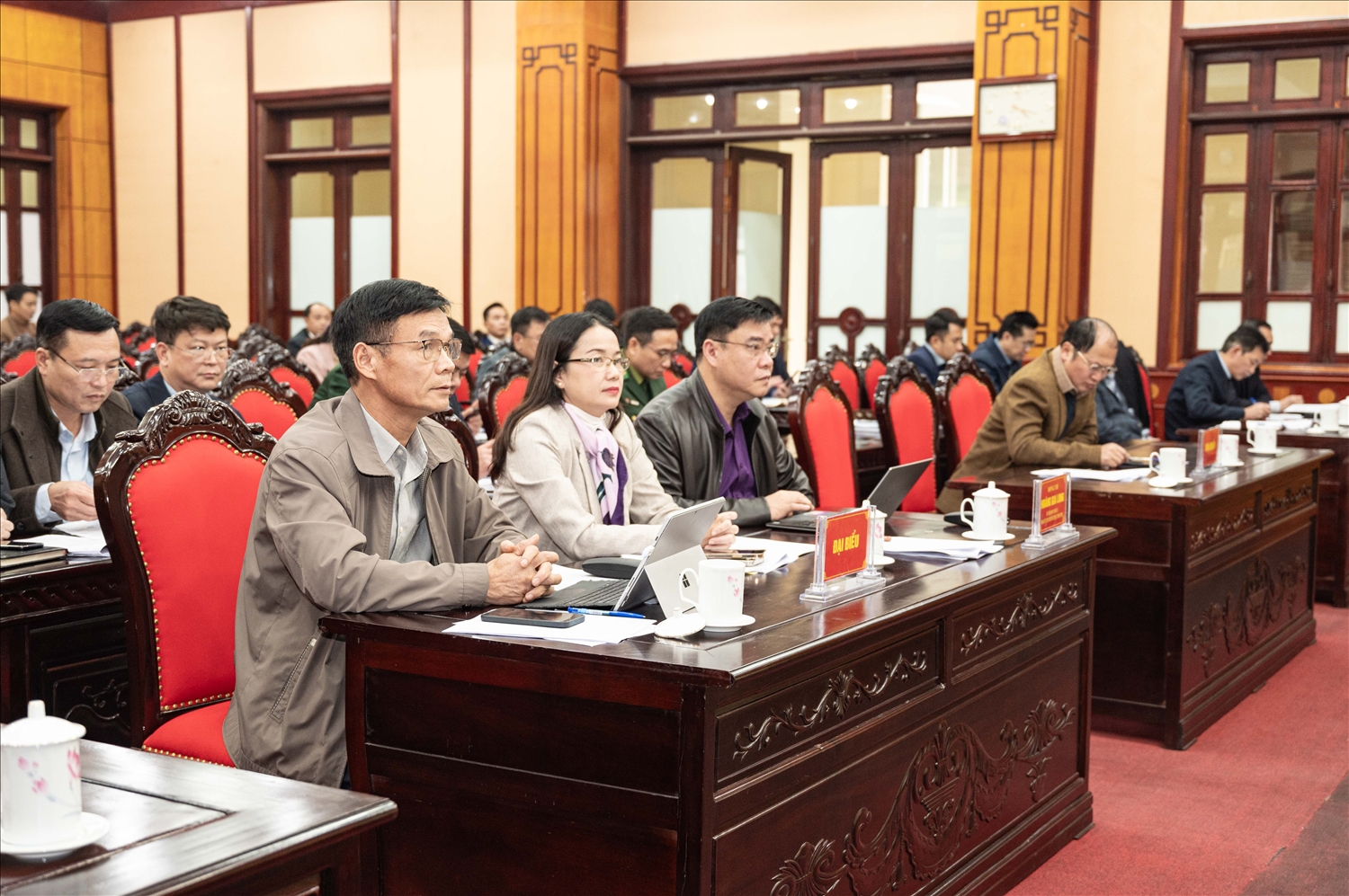 Hội nghị tổng kết công tác dân tộc và Chương trình mục tiêu quốc gia phát triển kinh tế - xã hội vùng đồng bào DTTS năm 2024, triển khai nhiệm vụ năm 2025 của tỉnh Hà Giang có sự tham dự của lãnh đạo UBND tỉnh Hà Giang; Lãnh đạo Ban Dân tộc tỉnh Hà Giang cùng đại diện các Sở, Ban, Ngành trên địa bàn tỉnh Hội nghị tổng kết công tác dân tộc và Chương trình mục tiêu quốc gia phát triển kinh tế - xã hội vùng đồng bào DTTS năm 2024, triển khai nhiệm vụ năm 2025 của tỉnh Hà Giang có sự tham dự của lãnh đạo UBND tỉnh Hà Giang; Lãnh đạo Ban Dân tộc tỉnh Hà Giang cùng đại diện các Sở, Ban, Ngành trên địa bàn tỉnh