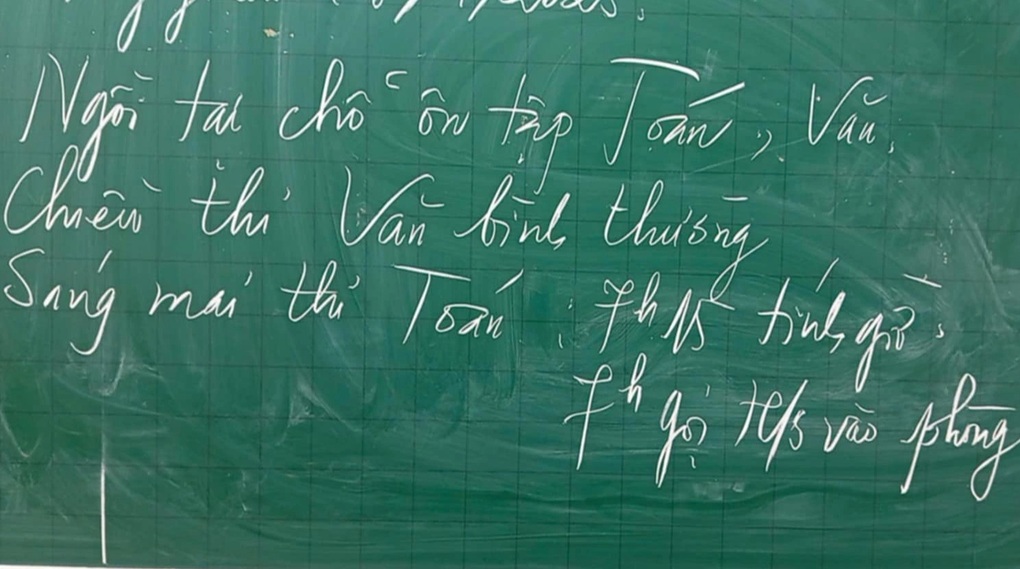 Hàng ngàn học sinh khối 7 ở Thái Bình bị hoãn kiểm tra môn toán do nhầm đề - 1 Hàng ngàn học sinh khối 7 ở Thái Bình bị hoãn kiểm tra môn toán do nhầm đề - 1