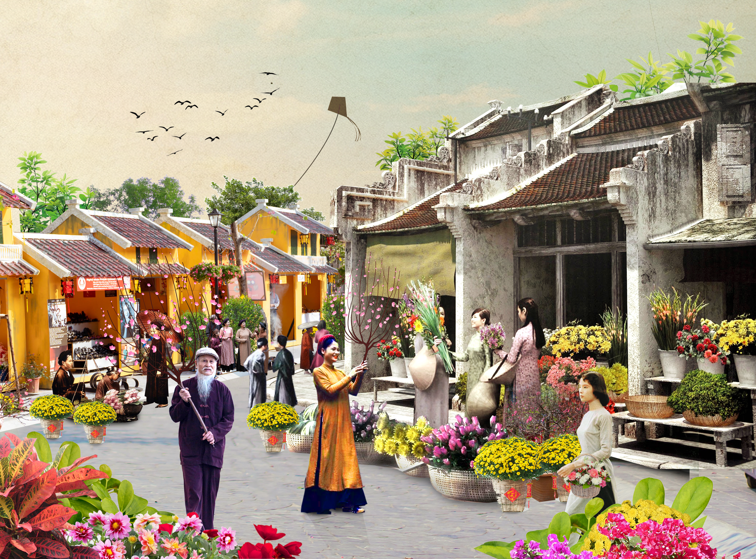 Lắng nghe thanh âm Tết Việt tại đường hoa Home Hanoi Xuan 2025 - Ảnh 6. Lắng nghe thanh âm Tết Việt tại đường hoa Home Hanoi Xuan 2025 - Ảnh 6.