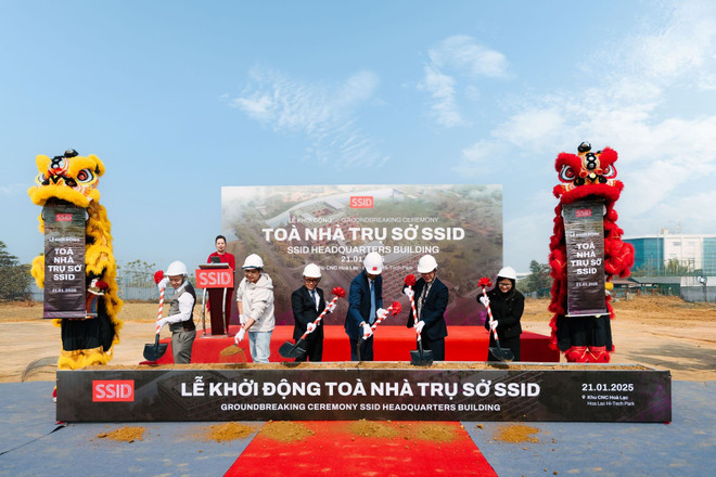 Dự án Tổ hợp Công nghệ Số và Blockchain trên diện tích 1,7 ha tại Khu Công nghệ cao Hòa Lạc, Hà Nội. (Ảnh: Vietnam+) 2.jpg