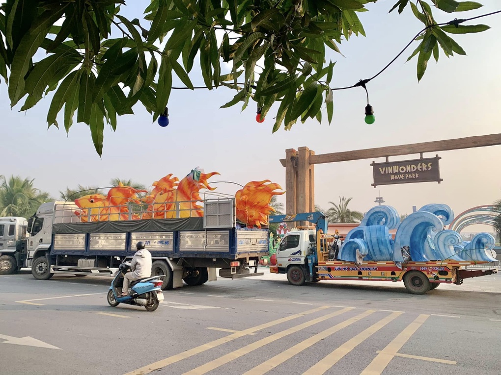 Những điểm độc đáo của dàn đèn lồng thần thú tại Ocean City - 1 Những điểm độc đáo của dàn đèn lồng thần thú tại Ocean City - 1