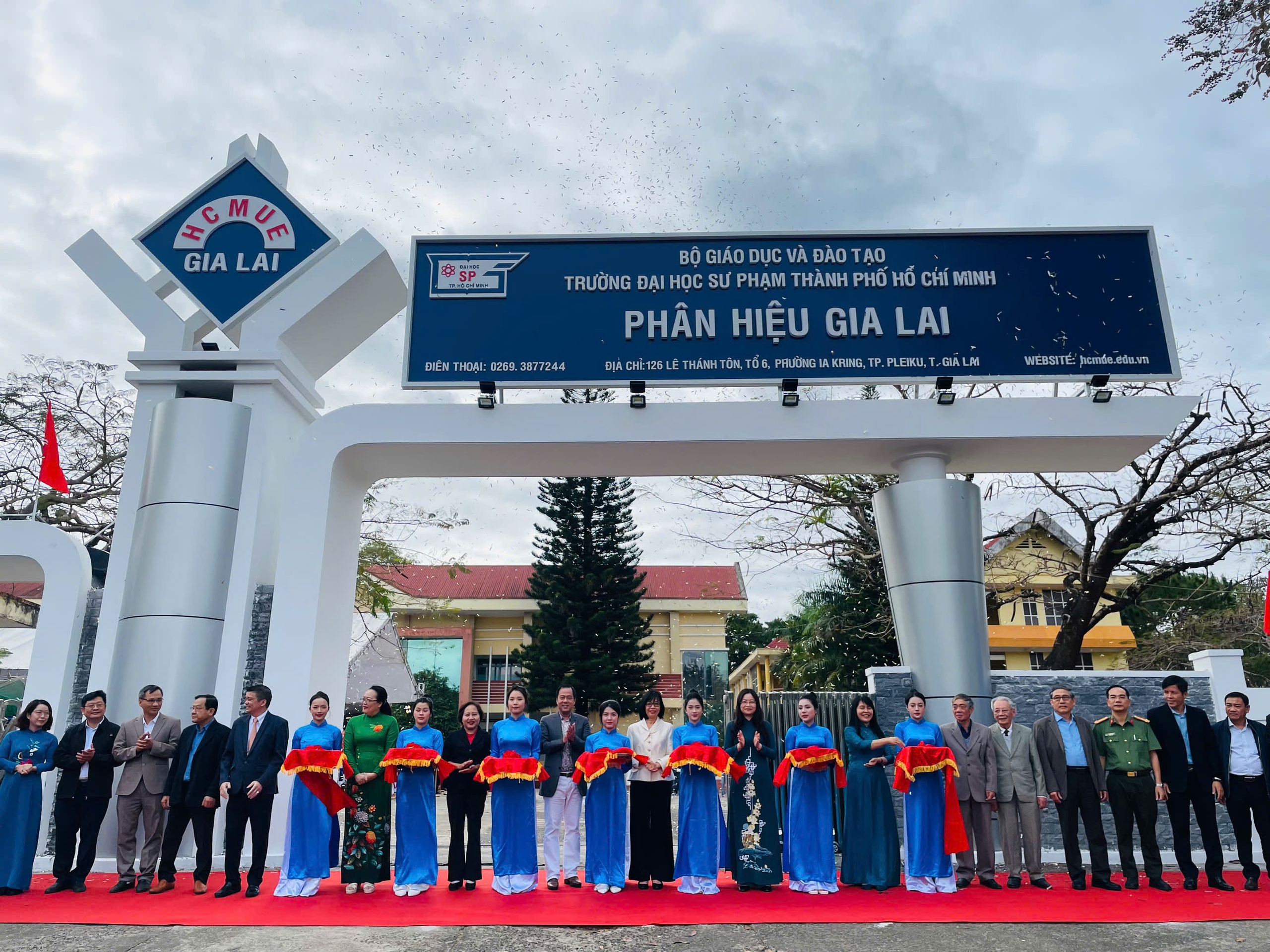 Ra mắt Phân hiệu Gia Lai Trường ĐH Sư phạm TP.HCM- Ảnh 1. Ra mắt Phân hiệu Gia Lai Trường ĐH Sư phạm TP.HCM- Ảnh 1.
