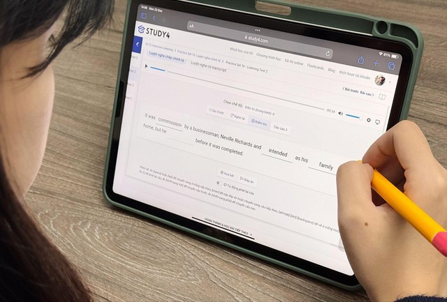 STUDY4 và những ý tưởng đột phá trong việc học IELTS online - Ảnh 2. STUDY4 và những ý tưởng đột phá trong việc học IELTS online - Ảnh 2.