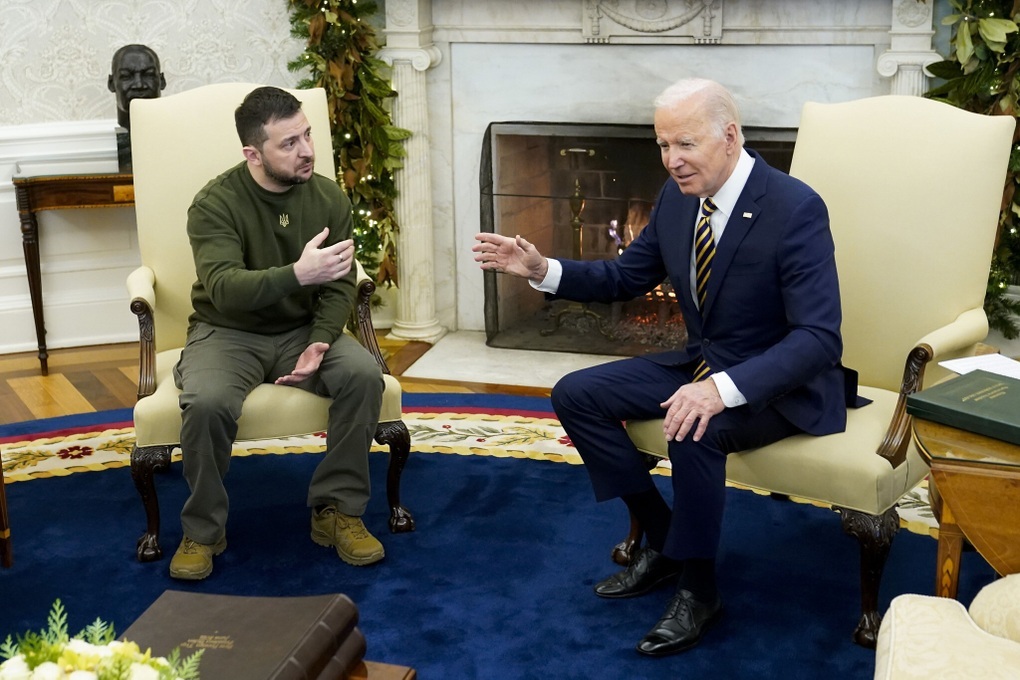 Tạp chí Mỹ: Giúp Ukraine chiến thắng chưa bao giờ là mục tiêu của ông Biden - 1 Tạp chí Mỹ: Giúp Ukraine chiến thắng chưa bao giờ là mục tiêu của ông Biden - 1