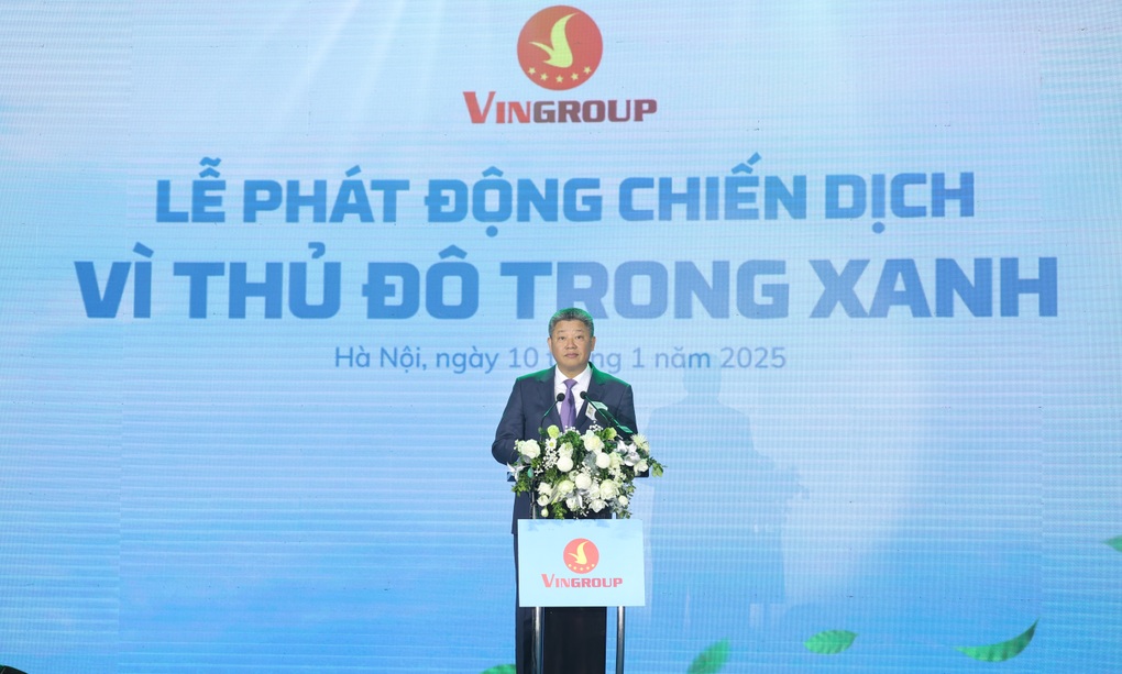 Tập đoàn Vingroup phát động chiến dịch Vì Thủ đô trong xanh - 2 Tập đoàn Vingroup phát động chiến dịch Vì Thủ đô trong xanh - 2