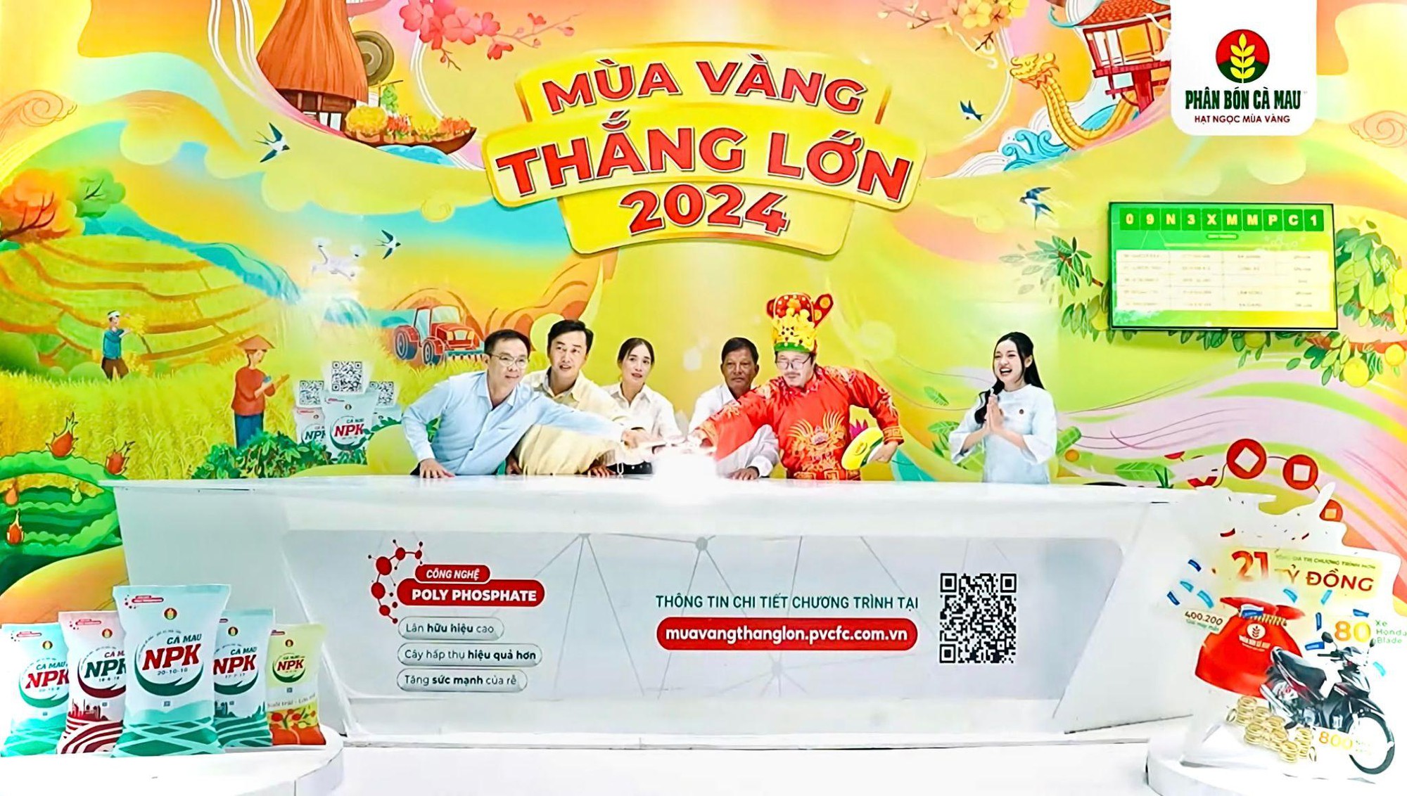 Thần tài đã ghé thăm livestream Mùa Vàng Thắng Lớn 2024 - Ảnh 1.