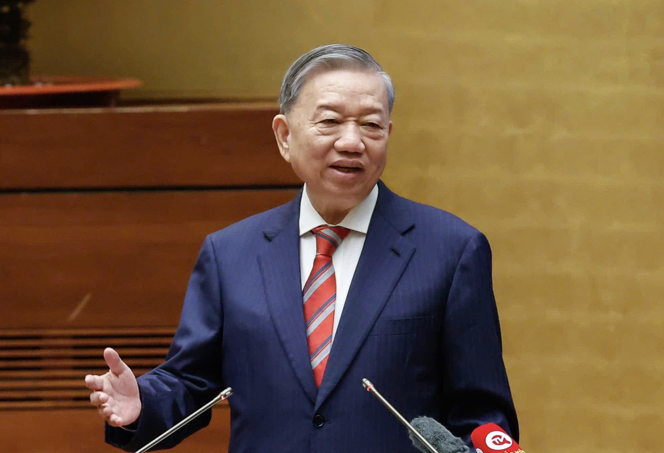 Tổng Bí thư Tô Lâm dự hội nghị toàn quốc về đột phá phát triển khoa học, công nghệ- Ảnh 1. Tổng Bí thư Tô Lâm dự hội nghị toàn quốc về đột phá phát triển khoa học, công nghệ- Ảnh 1.