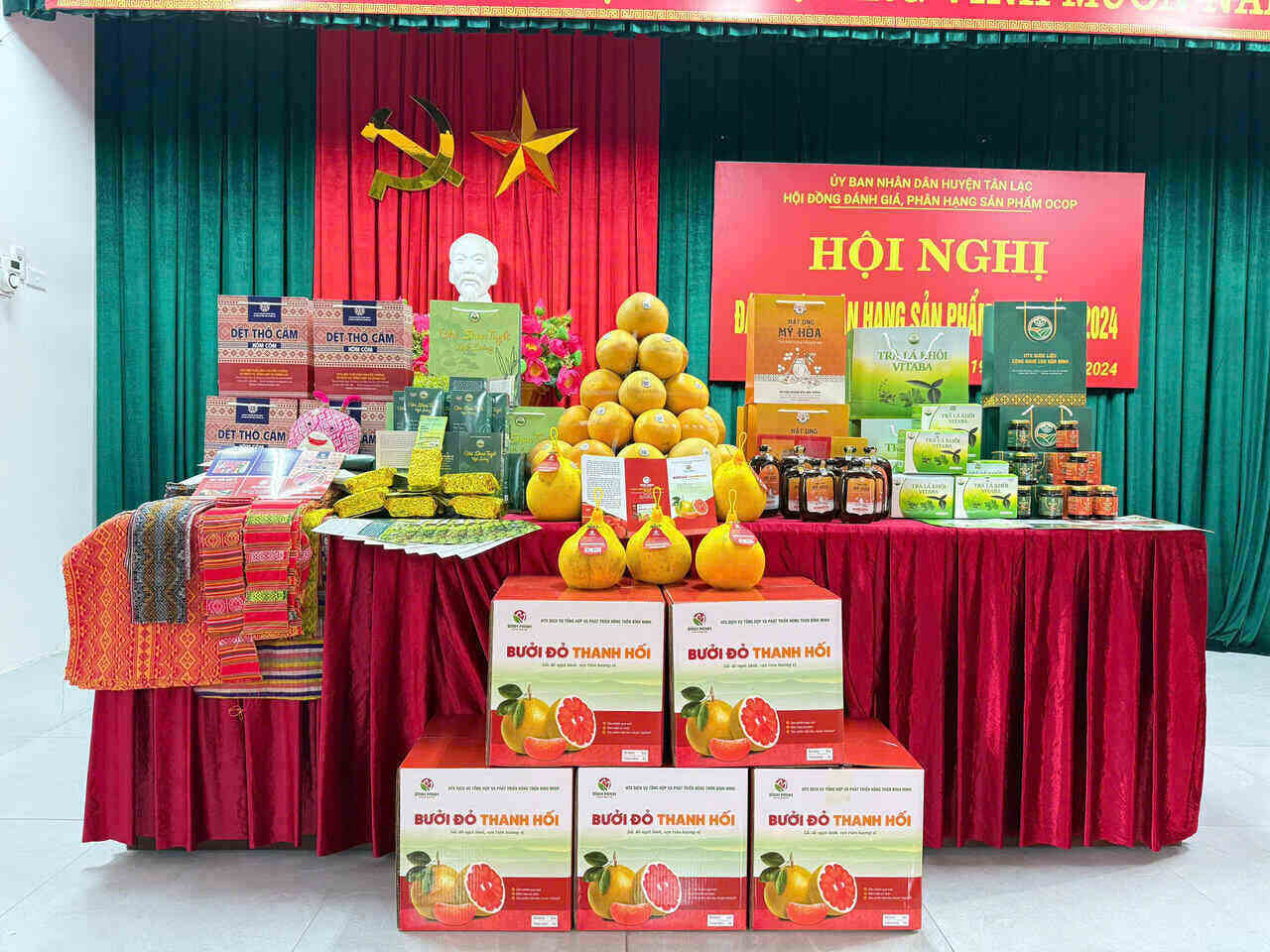 Hòa Bình: Tân Lạc bứt phá với 8 sản phẩm OCOP tiêu biểu - Vietnam.vn Hòa Bình: Tân Lạc bứt phá với 8 sản phẩm OCOP tiêu biểu