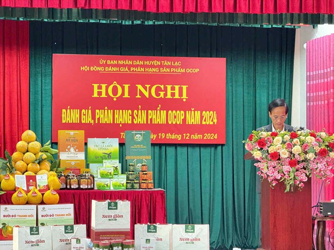 Hòa Bình: Tân Lạc bứt phá với 8 sản phẩm OCOP tiêu biểu - Vietnam.vn Hòa Bình: Tân Lạc bứt phá với 8 sản phẩm OCOP tiêu biểu