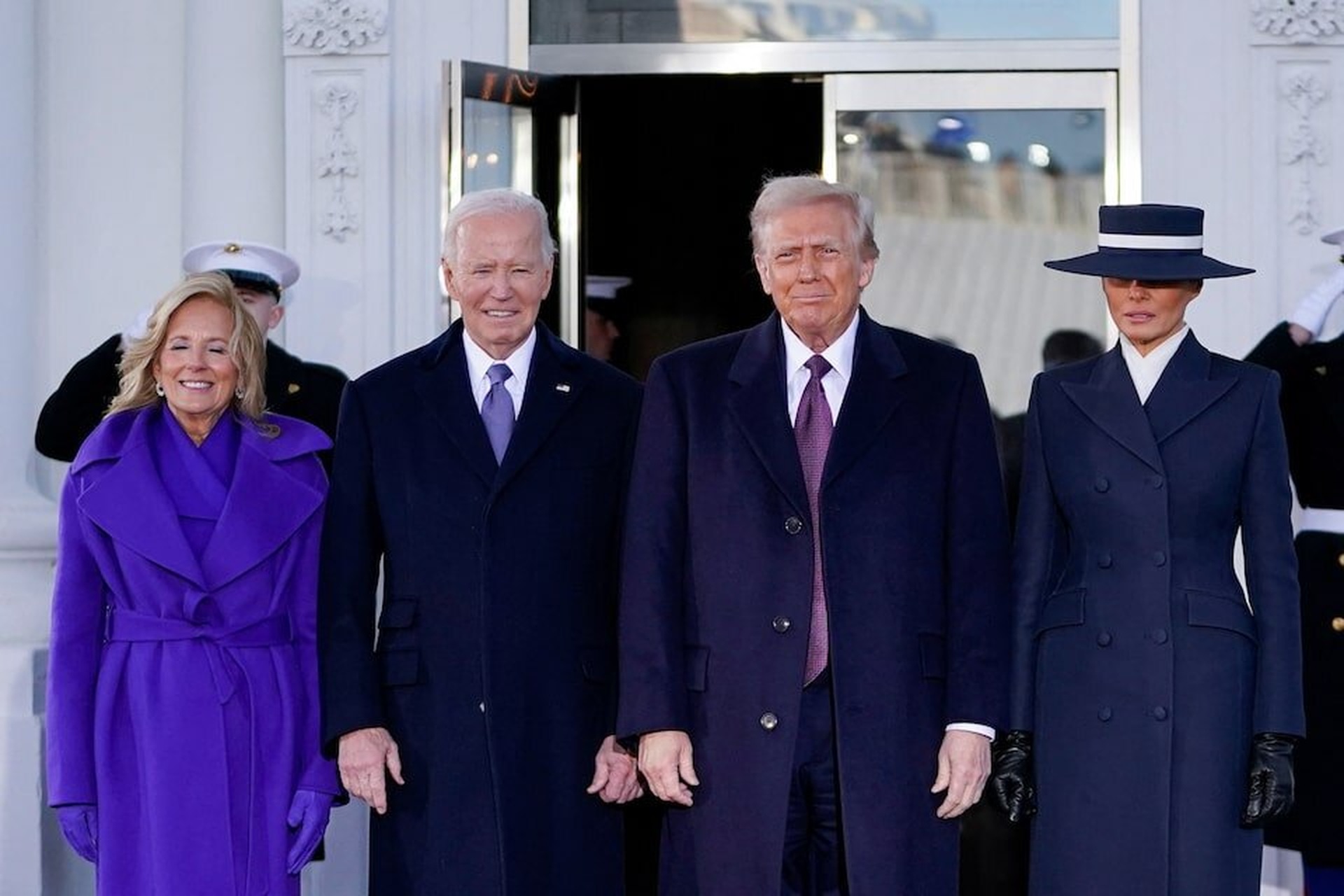 Những hình ảnh ấn tượng trong lễ nhậm chức lần thứ 2 của ông Trump - 8 Những hình ảnh ấn tượng trong lễ nhậm chức lần thứ 2 của ông Trump - 8