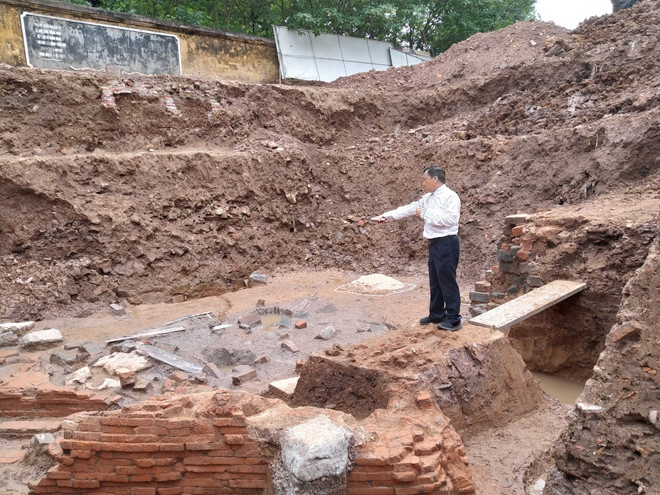 (Ảnh: Minh Thu/Vietnam+) Công bố nhiều phát hiện khảo cổ quan trọng ở Hoàng thành Thăng Long ảnh 6