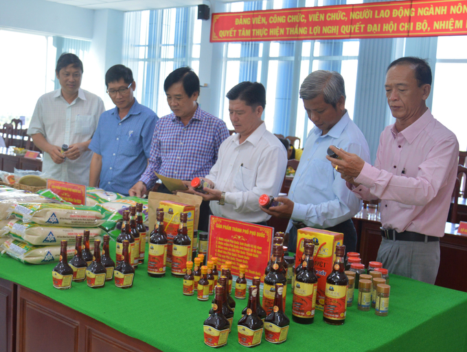 Kiên Giang có 13 sản phẩm được công nhận và nâng hạng sản phẩm OCOP - Vietnam.vn Kiên Giang có 13 sản phẩm được công nhận và nâng hạng sản phẩm OCOP
